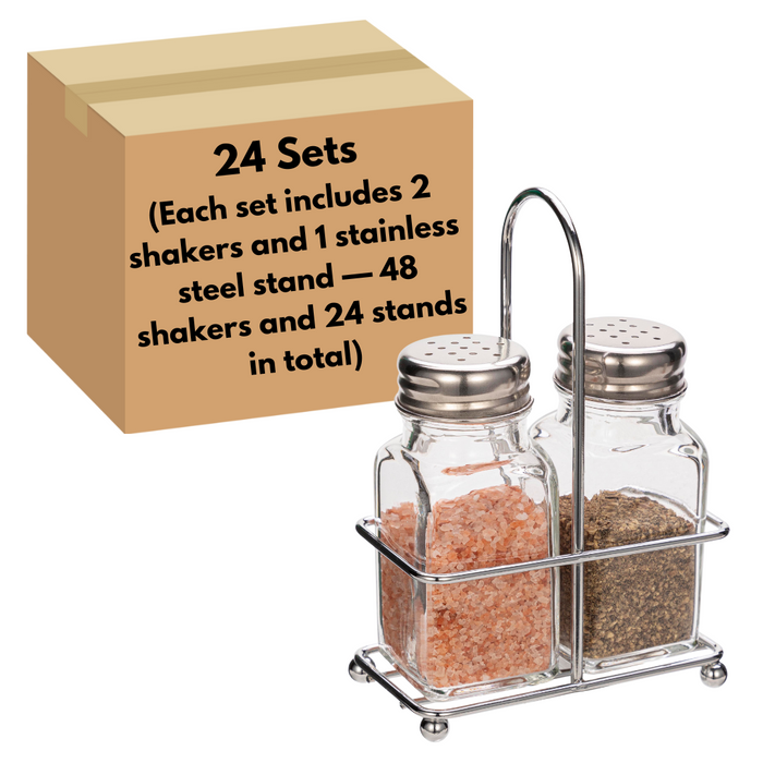 Salt and Pepper Shaker Set Refillable Design