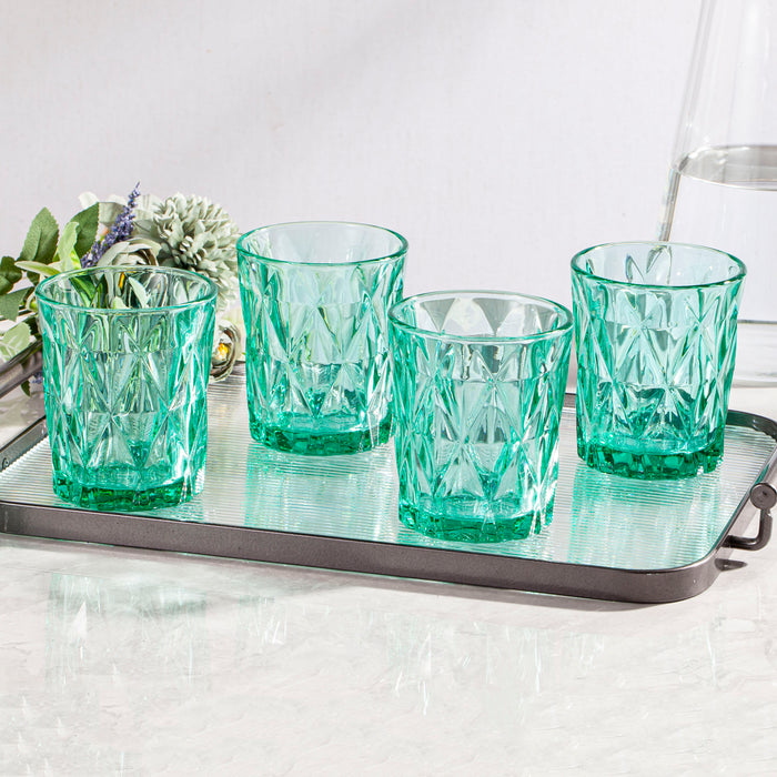 Vintage Drinking Glasses, Set of 6