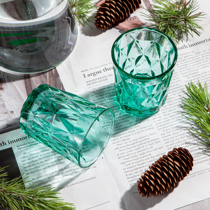 Vintage Drinking Glasses, Set of 6