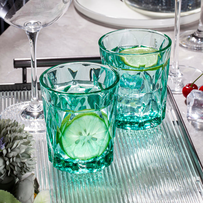 Vintage Drinking Glasses, Set of 6