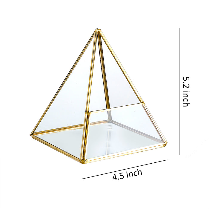 Glass Geometric Terrarium Container