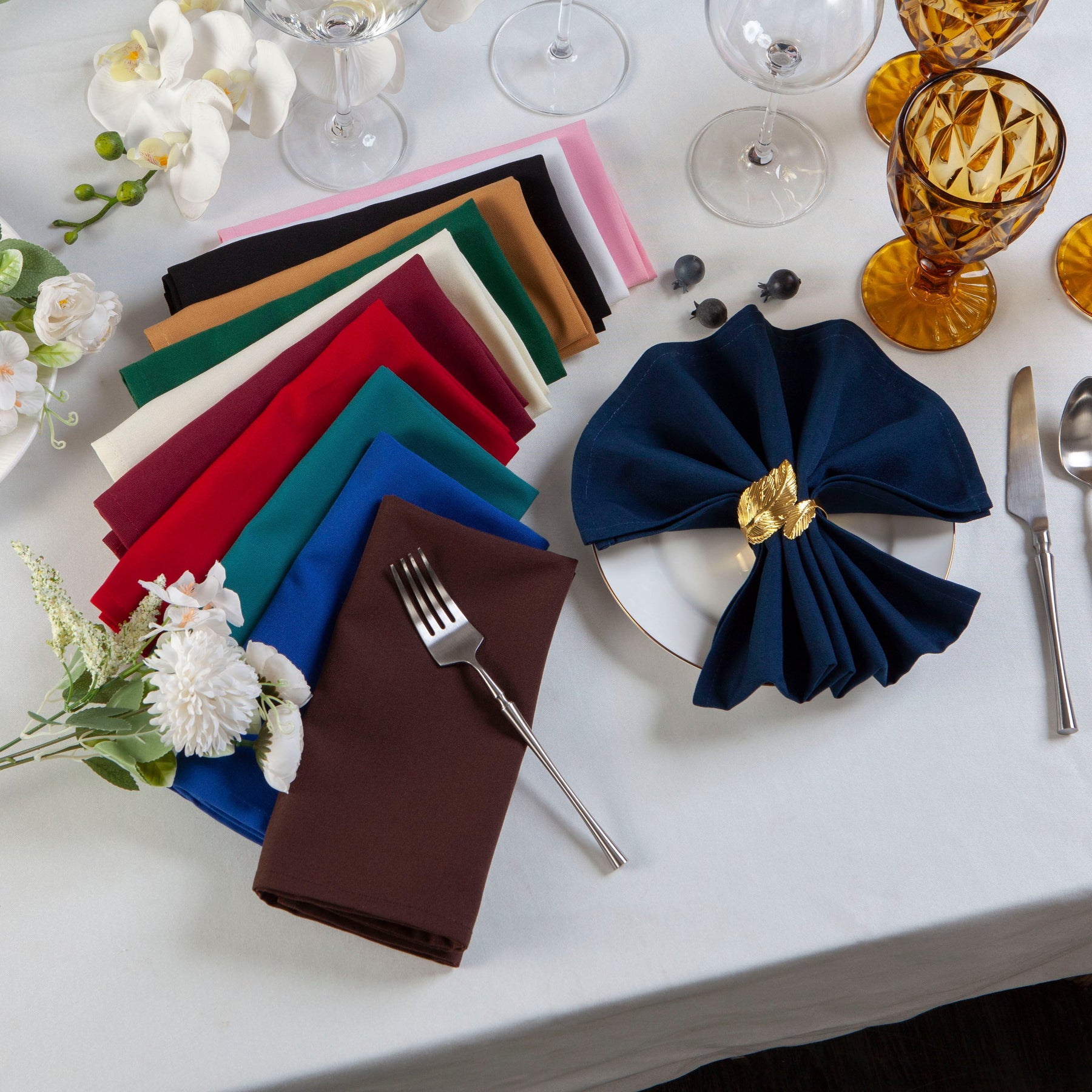 Premium Cloth Napkins for Restaurants, Events & Hospitality Businesses