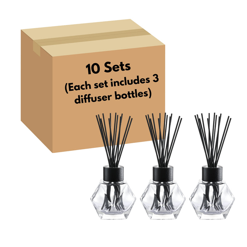 4” Tall Glass Bottle Diffusers For Essential Oils