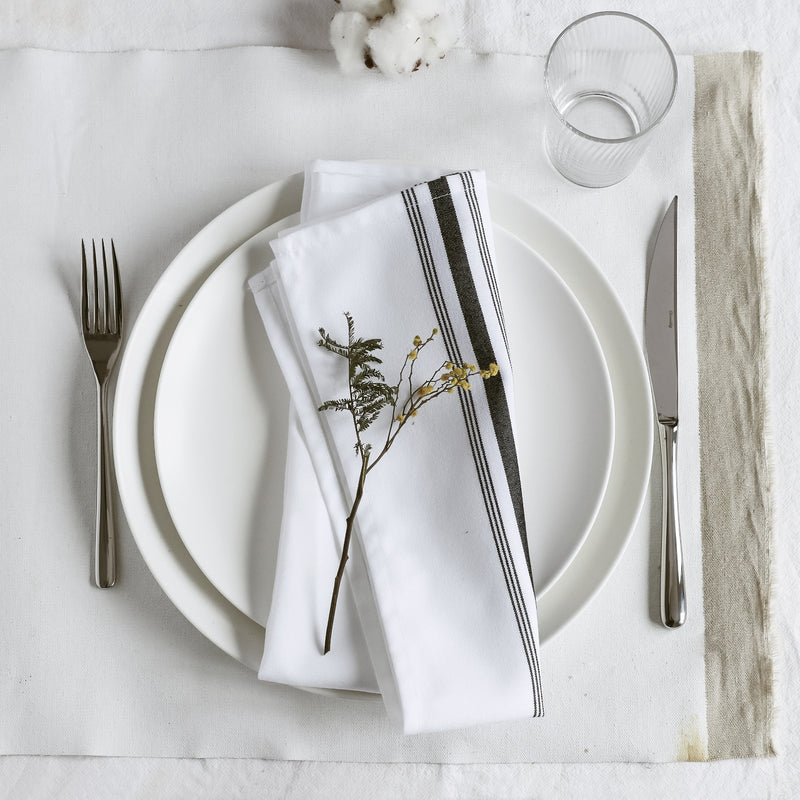 Bistro Cloth Napkins – Bulk Pack of 240 Spun Polyester Durable Napkins (18” × 22”) for Restaurants & Commercial Use