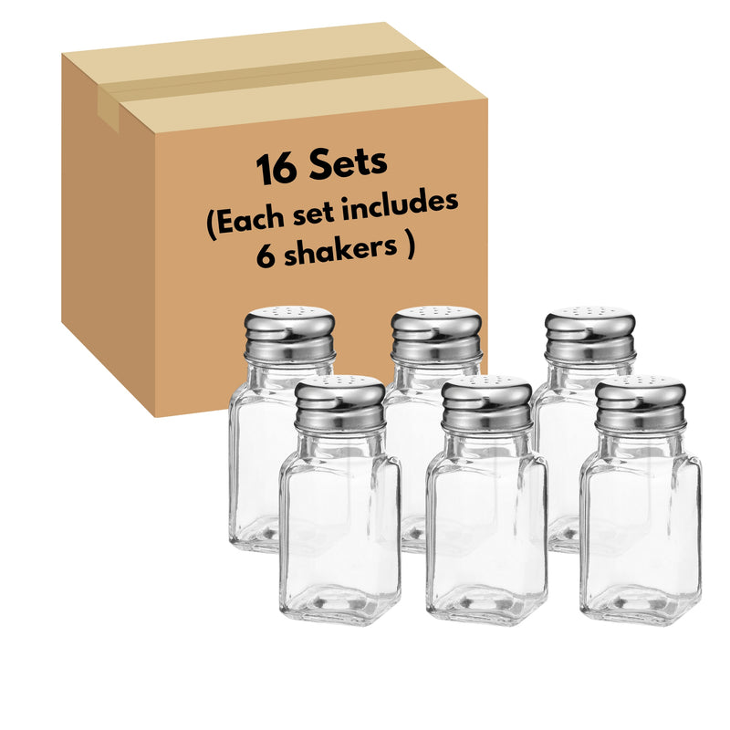 6 Pack Salt and Pepper Shaker Set