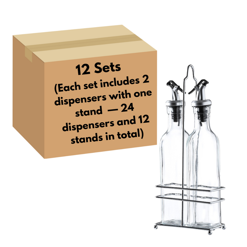 Oil Dispenser and Vinegar Dispenser Set