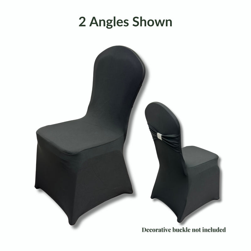 White Spandex Chair Covers for Wedding