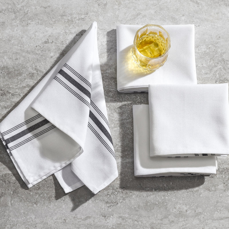 Bistro Cloth Napkins – Bulk Pack of 240 Spun Polyester Durable Napkins (18” × 22”) for Restaurants & Commercial Use