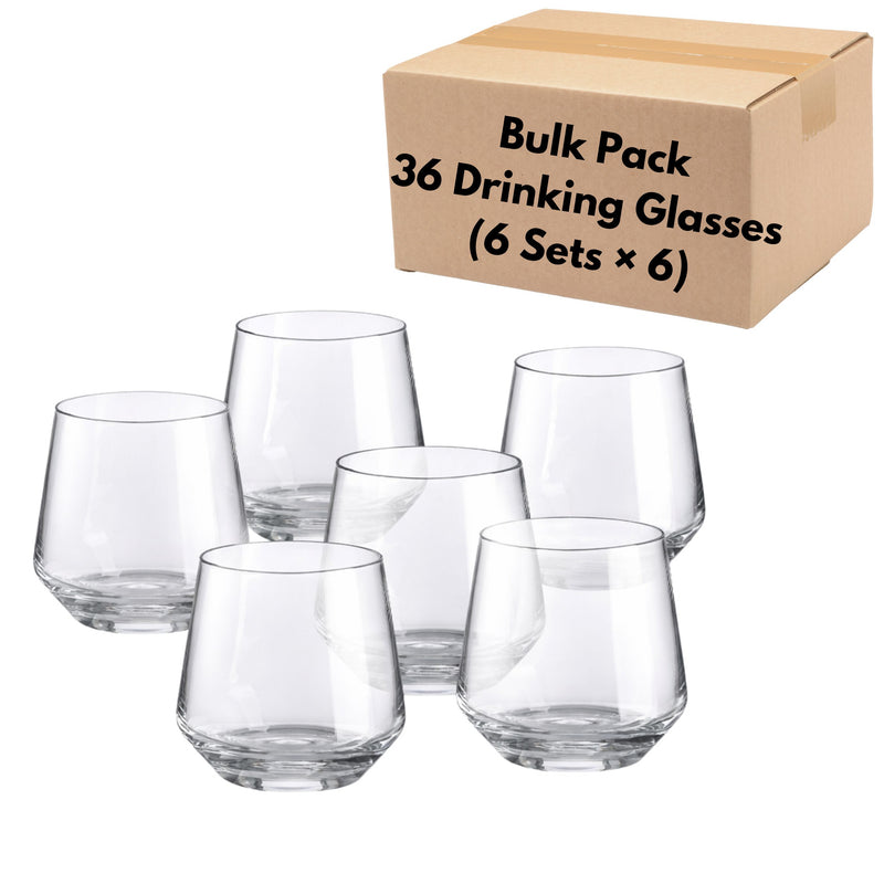 Highball Drinking Glasses (13oz) – Bulk Pack of 36 for Events & Commercial Use