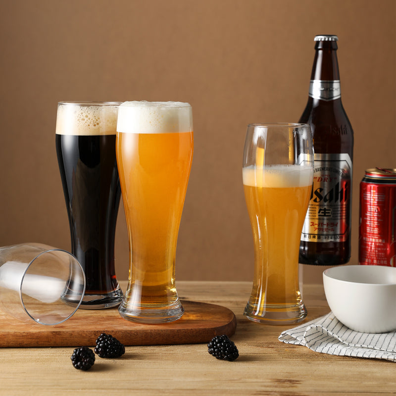 Oversized Pint Beer Glasses (500ml/22oz) – Tall Glasses, Set of 6