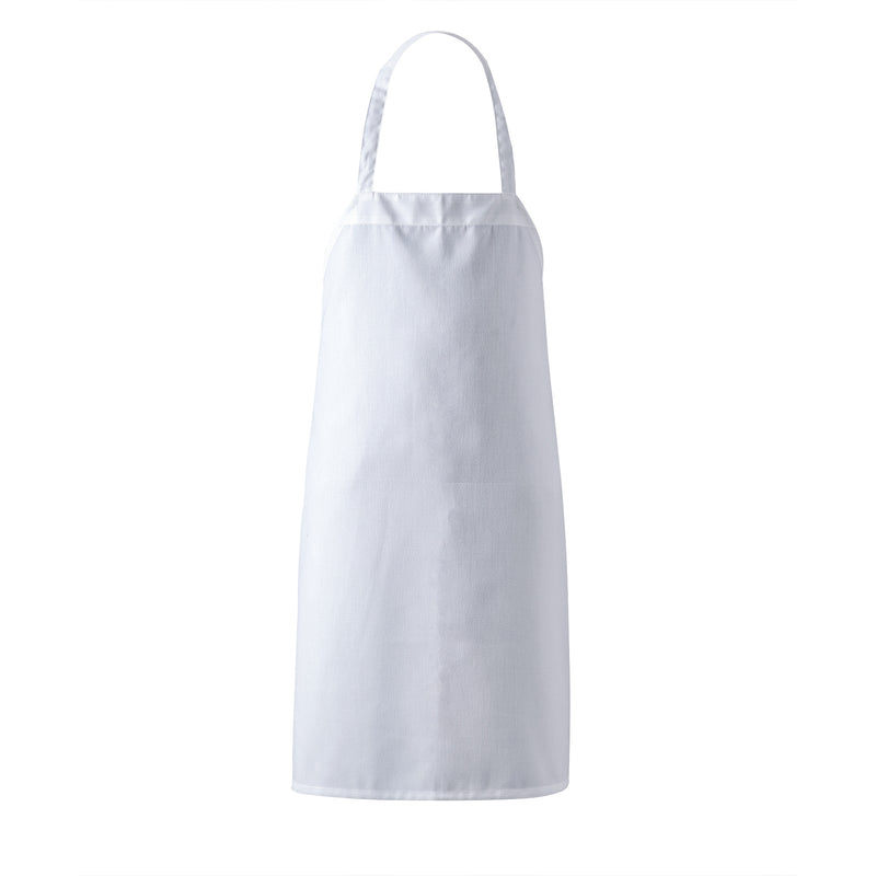 96 x Kitchen Chef Bib Aprons Case Pack White
