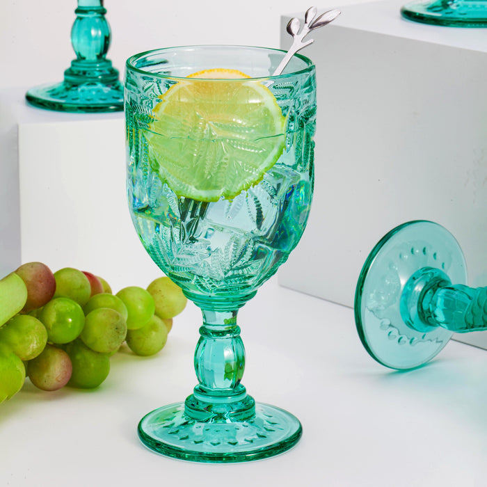 Vintage Drinking Glasses, Set of 6 Glass