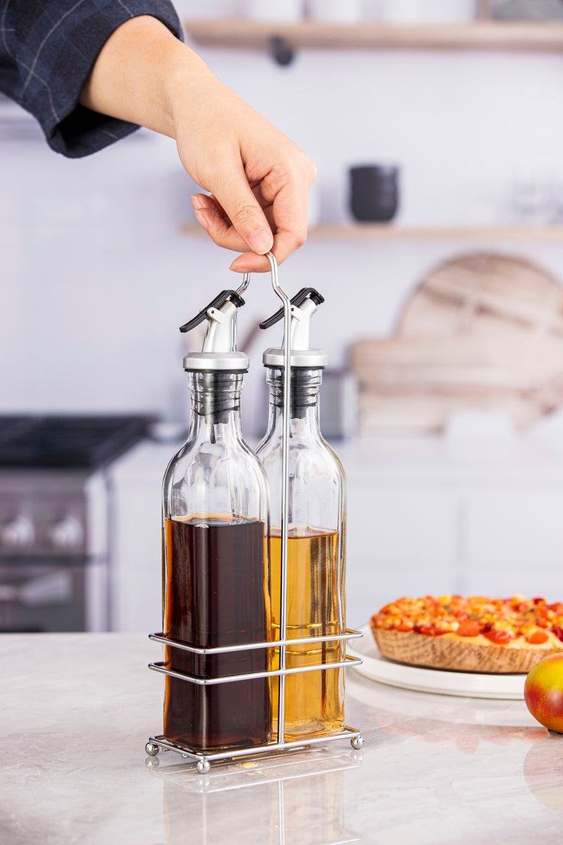 Oil Dispenser and Vinegar Dispenser Set