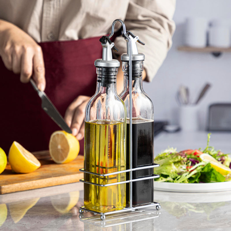 Oil Dispenser and Vinegar Dispenser Set