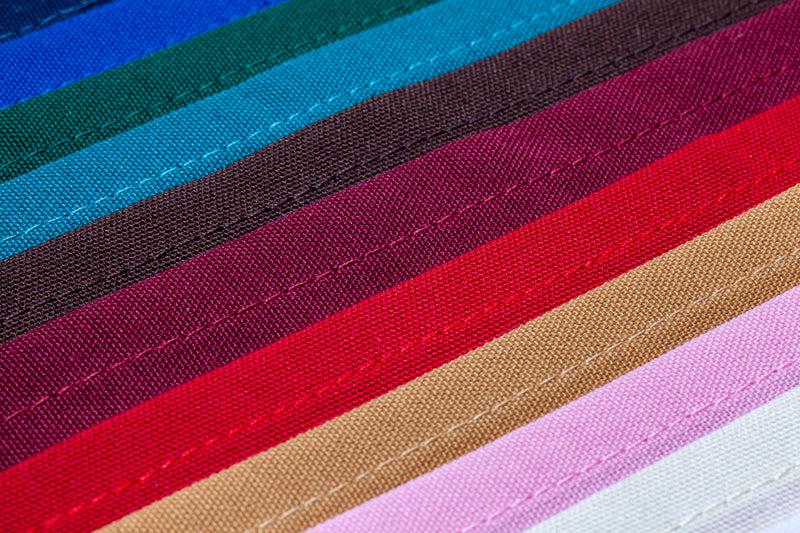 Spun Polyester Cloth Dinner Napkins – Burgundy, Set of 12, 18x18 Reusable Washable Table Napkins