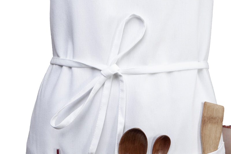 Bib Aprons with 3 Pockets – Bulk Pack of 60 Adjustable Neck Strap & Standard Size Aprons (28” × 32”)