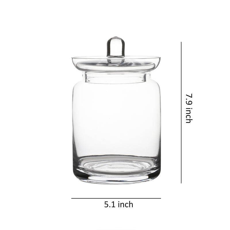 Bathroom Vanity Apothecary Jars, Set of 2