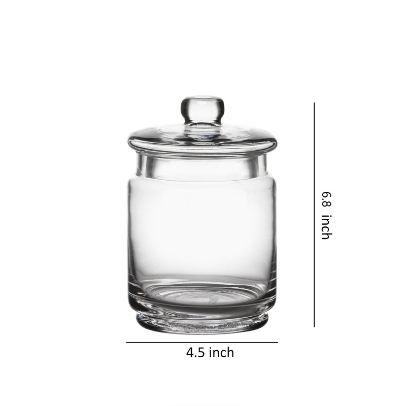 Bathroom Vanity Apothecary Jars, Set of 3