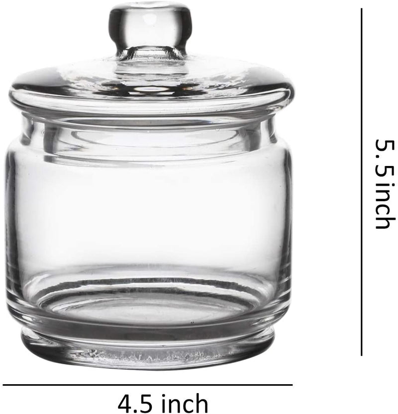 Bathroom Vanity Apothecary Jars, Set of 3