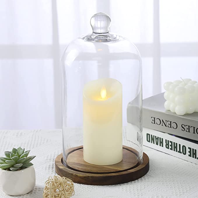 Clear Glass Cloche Dome Bell Jar