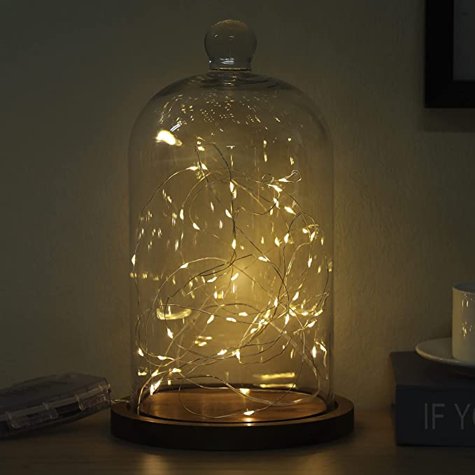 Clear Glass Cloche Dome Bell Jar