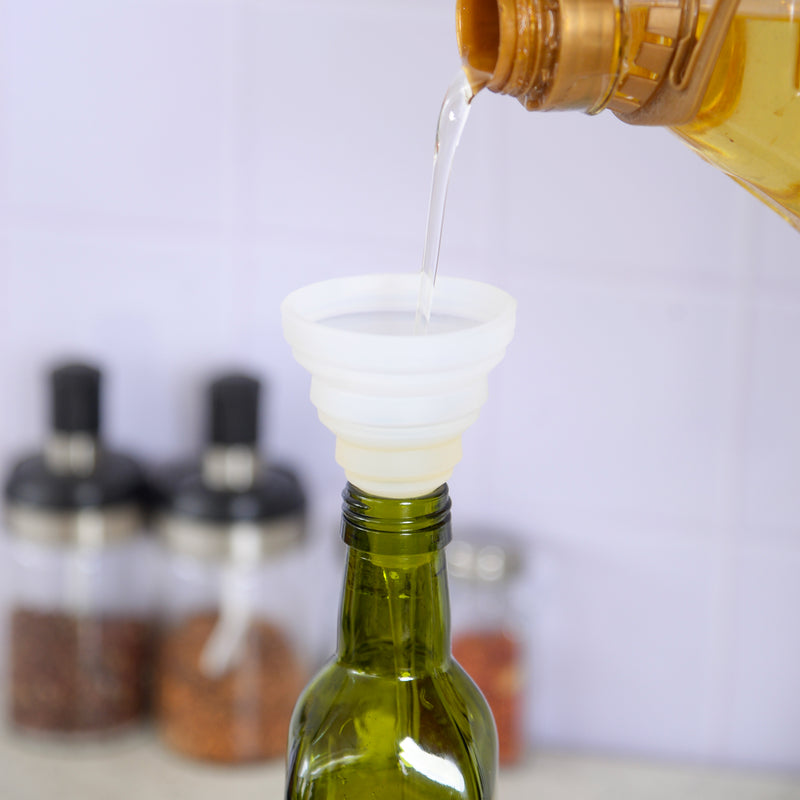 Dark Green Glass Olive Oil and Vinegar Dispenser