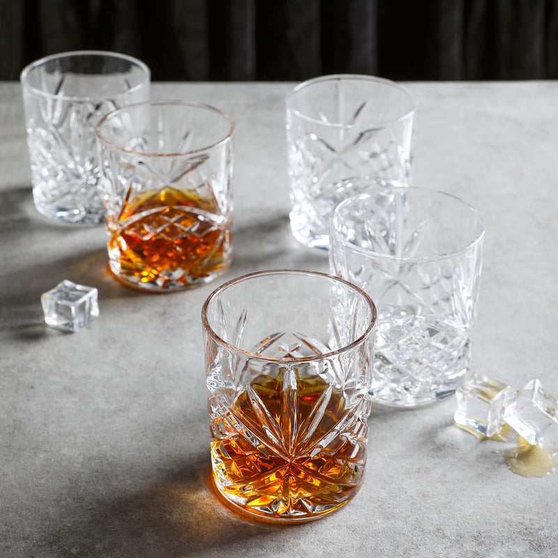 Premium Crystal Whiskey Glasse