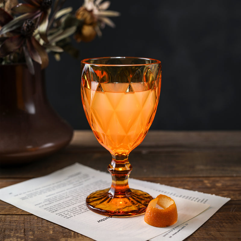 Colored Water Glasses Wine Drinking Goblet