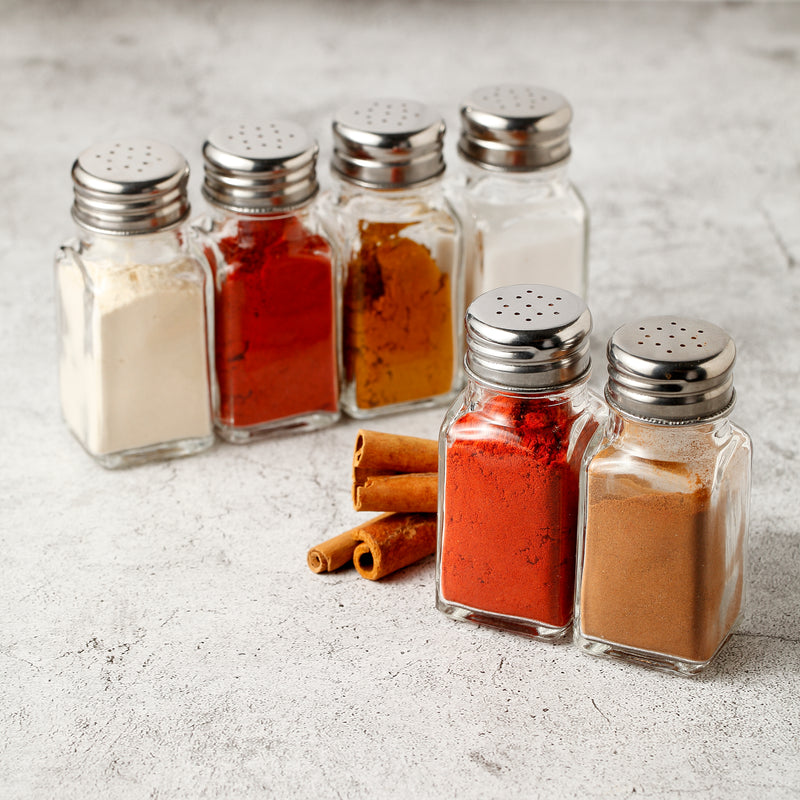 6 Pack Salt and Pepper Shaker Set
