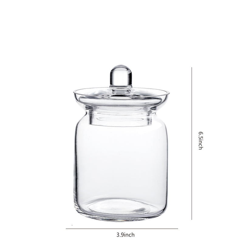 Bathroom Vanity Apothecary Jars, Set of 2